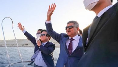 رئيس هيئة قناة السويس يستقبل رئيس البرلمان الكوري