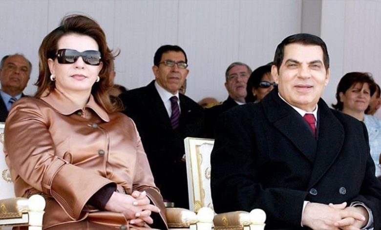 أرملة الرئيس التونسي الأسبق زين العابدين بن علي