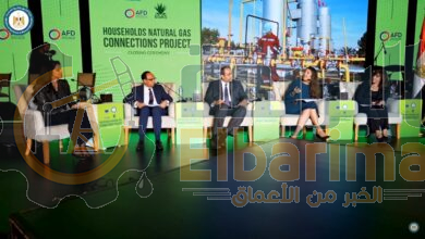 المهندس أحمد محمود نائب إيجاس يستعرض خطة مشروع توصيل الغاز ومعاير الاستحقاق