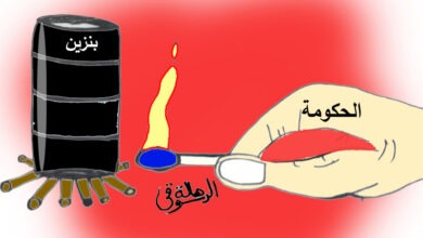 كاريكاتير هالة الدسوقي أسعار البنزين