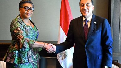 رئيس الوزراء يلتقي نظيرته بالكونغو الديمقراطية
