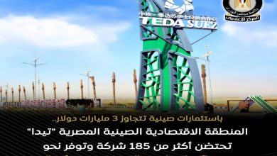 توسعة جديدة لمنطقة "تيدا" الاقتصادية