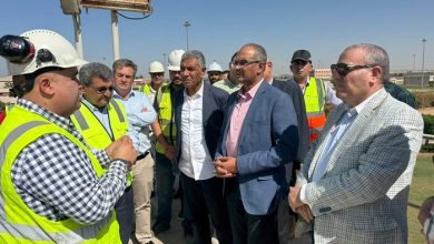 نائب وزير الإسكان يتفقد محطة معالجة