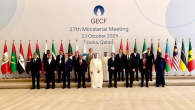 وزير البترول يشارك في الإجتماع الوزاري