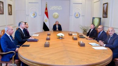 السيسي يستقبل نائب رئيس إكسون موبيل