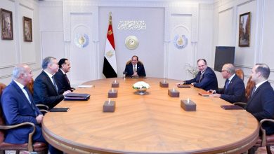 السيسي يستقبل رئيس شركة أباتشي