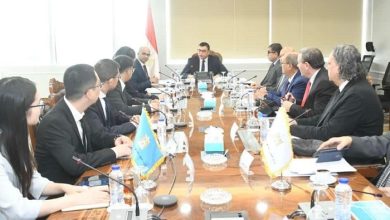 وزير الإسكان يلتقي وفدا من شركة