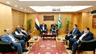 وزير الإسكان ومحافظ الفيوم