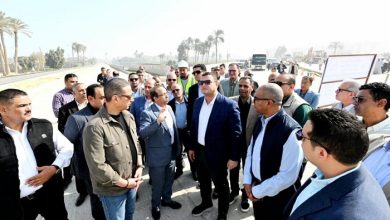 وزير الإسكان ومحافظ الفيوم يتفقدان