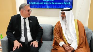 وزير البترول يبحث مع الأمين العام