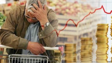ارتفاع معدل التضخم الشهرى