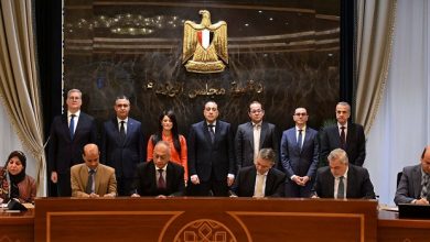 مدبولي يشهد توقيع بروتوكولين
