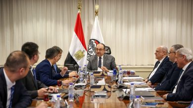 الشيمي يستقبل وفد شاندونج الصينية