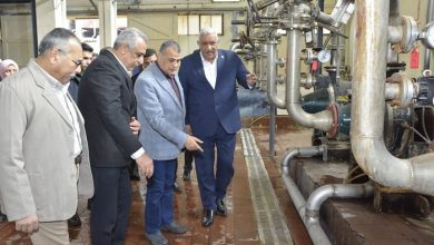 وزير الإنتاج الحربي يتفقد خطوط
