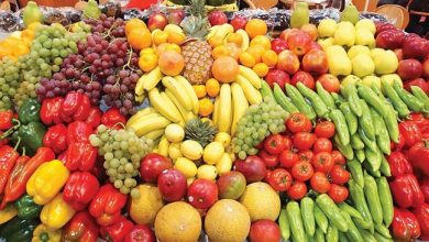 أسعار الخضروات والفاكهة اليوم
