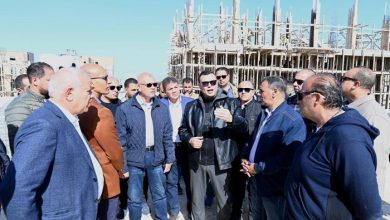 وزير الإسكان يتفقد أعمال التطوير