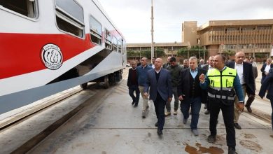 الوزير يتفقد ورش كوم أبو راضي