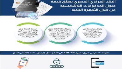 البنك المركزي يطلق خدمة قبول