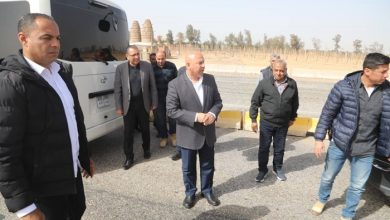 وزير النقل يتابع أعمال تطوير