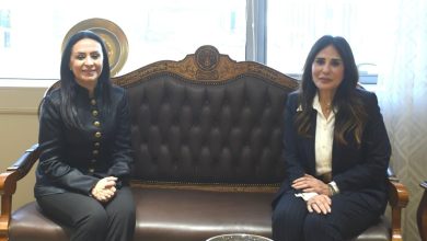 وزيرة التضامن تهنئ "راندة المنشاوي" أول سيدة تتولى حقيبة الإسكان