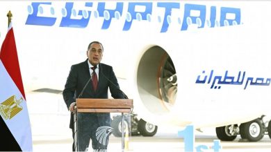 رئيس الوزراء يشهد انضمام أولى طائرات "Airbus A350-900" لأسطول مصر للطيران