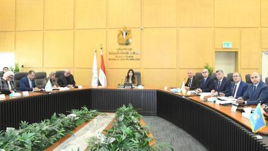 راندة المنشاوي ترأس الاجتماع الأول