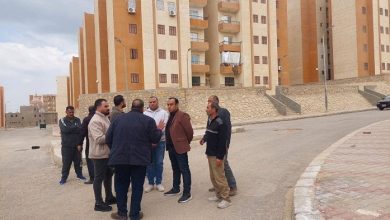 وزيرة الإسكان تتابع سير العمل