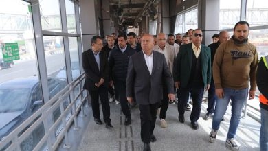 وزير النقل يتابع جاهزية المرحلة