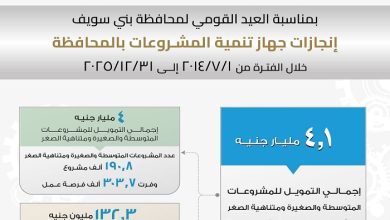 4.1 مليار جنيه تمويلات لمشروعات