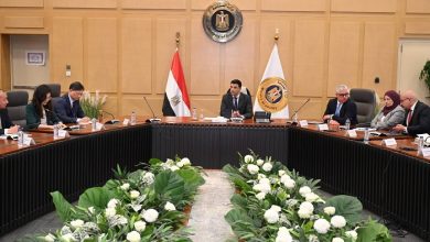 وزير الصناعة يبحث مع مجموعة