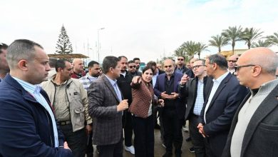 وزيرة الإسكان تتفقد المشروعات