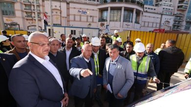 كامل الوزير يتابع تطوير ترام الرمل