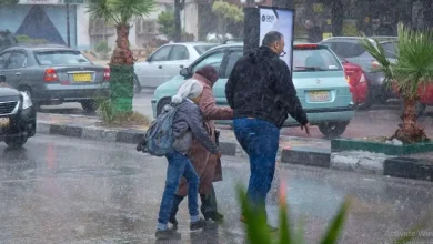 أمطار رعدية محتملة ورياح مثيرة