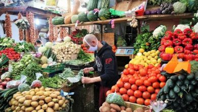 أسعار الخضروات والفاكهة اليوم