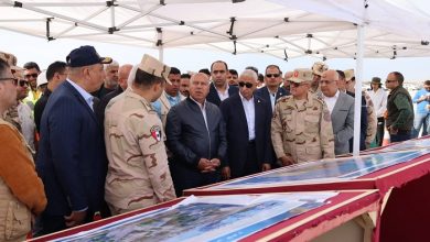 كامل الوزير يتفقد أعمال تطوير