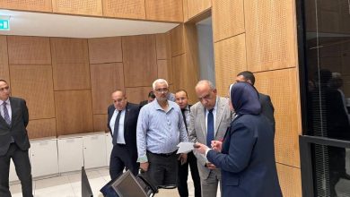 وزير الكهرباء يتفقد المركز القومي