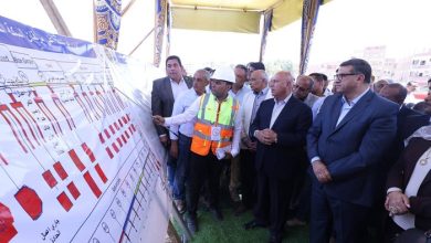 وزير النقل يشهد التشغيل التجريبي