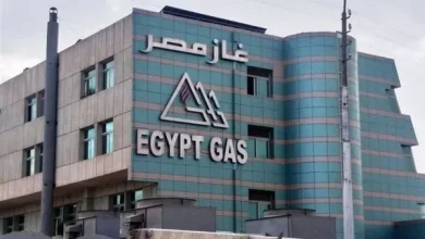 غاز مصر تحقق 219 مليون