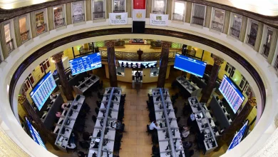 تباين مؤشرات البورصة المصرية