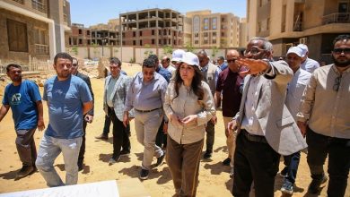 وزيرة الإسكان تتفقد تطوير