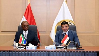 مباحثات مصرية جنوب إفريقية