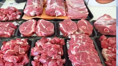 أسعار اللحوم اليوم الأحد