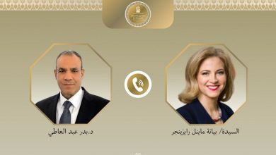 وزير الخارجية يبحث مع نظيرته النمساوية