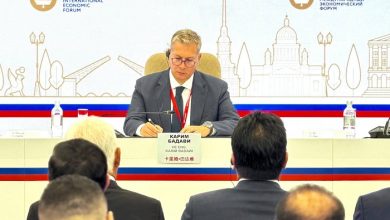 وزير البترول يشارك في جلسة