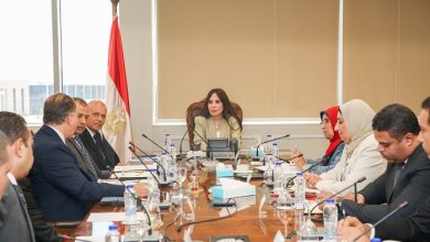 وزيرة الإسكان تبحث مع شركة
