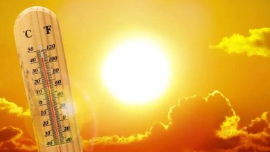 أجواء شديدة الحرارة وارتفاع