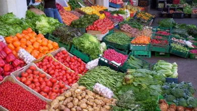 أسعار الخضروات والفاكهة اليوم
