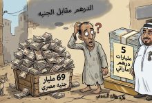 كاريكاتير هالة الدسوقي الجنيه مقابل الدرهم الاماراتي