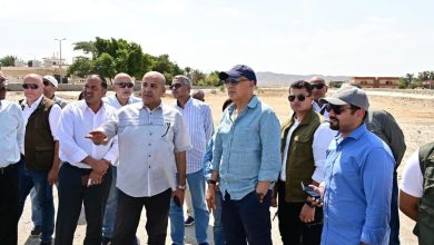 وزير الري يتفقد منشآت الحماية من السيول بالبحر الأحمر ويؤكد جاهزيتها لموسم الأمطار