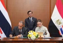 مصر وتايلاند تتفقان على تعزيز